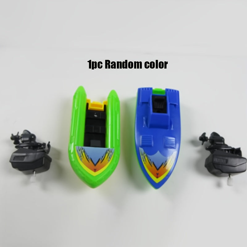 Spring Speedboat Toy for Kids, Ages 3+, Pool and Bathtub Fun