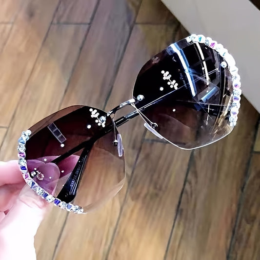 Women's Rimless Zicron Sunglasses