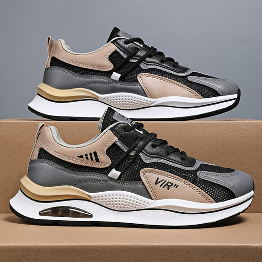 Men's Air Cushioned Lace-up Sneakers