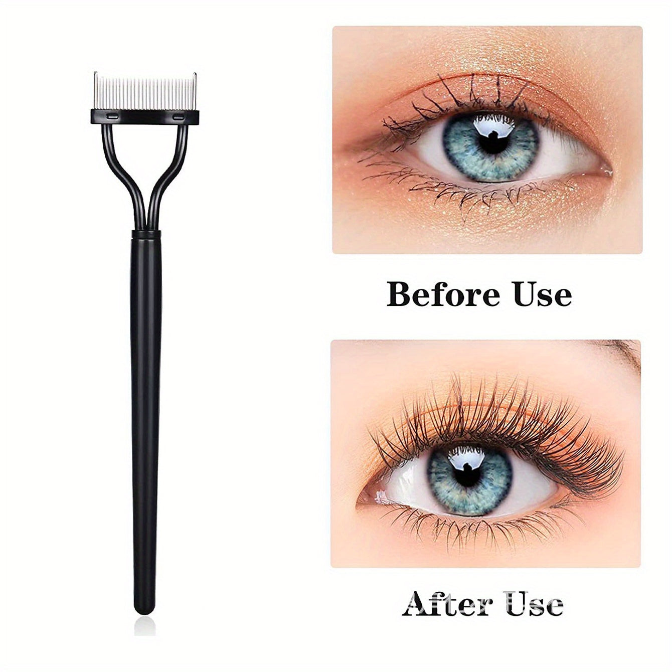 Eyelash Comb Arc Eyelash Separator Mascara Applicator