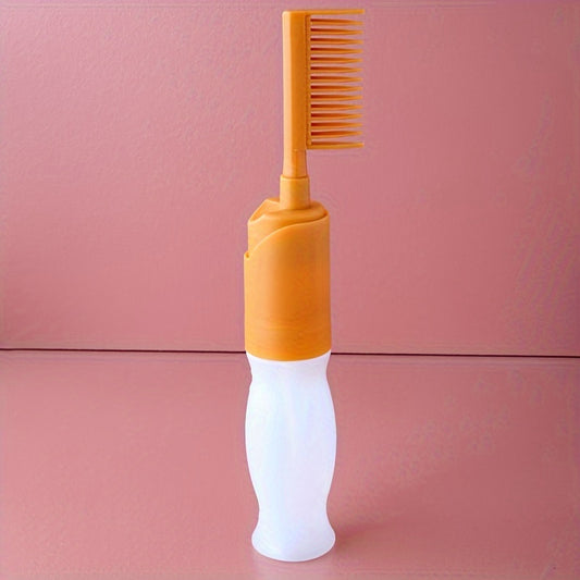 Salon Hair Dye Bottle with Applicator Brush