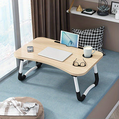 1pc Notebook Computer Desk Bed Lazy Folding Table For Student Dormitory Bedroom