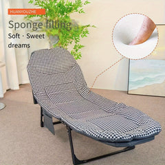 Portable Folding Bed for Office Nap and Camping Picnic