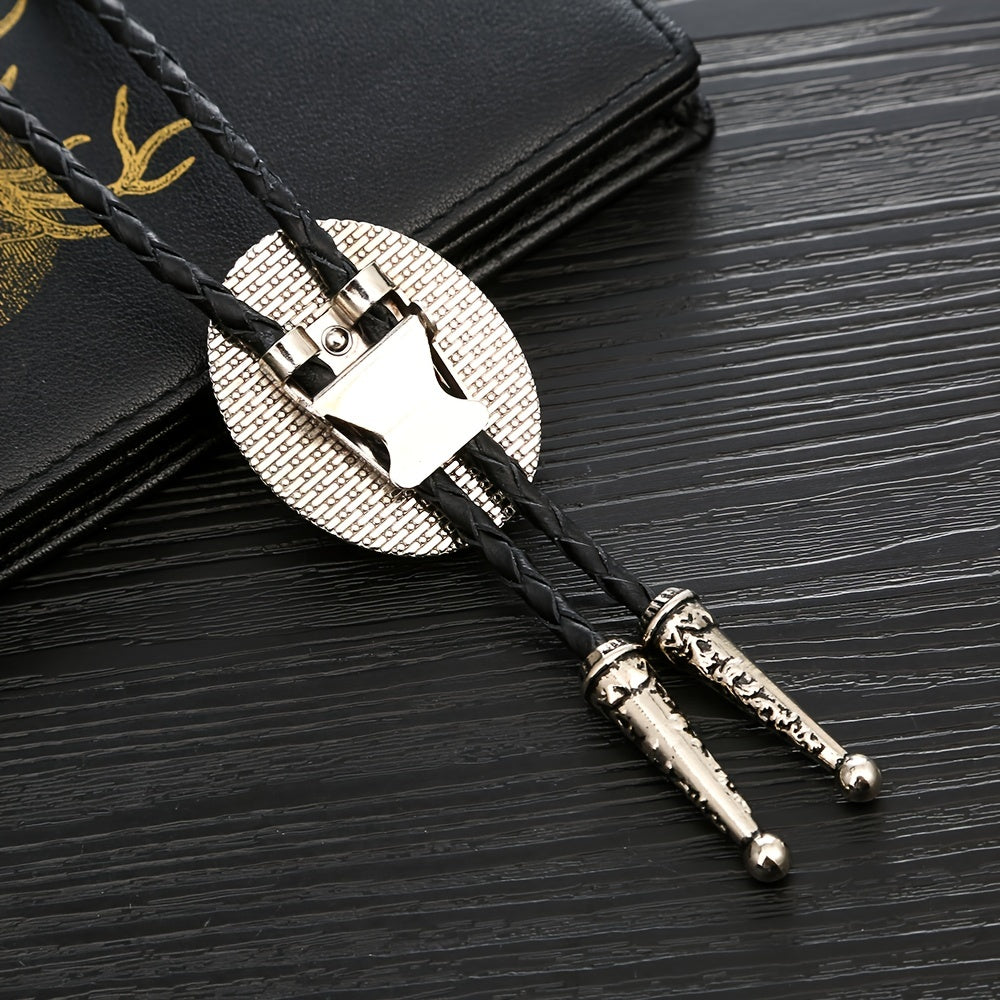 Novelty Metal Necktie Necklace Youth Casual Electroplating Tie