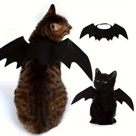 Halloween Bat Wings Vest Angel/Demon Pet Costume