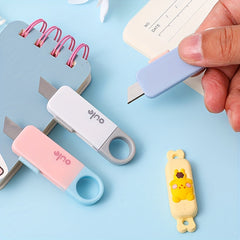 Macaron Mini Case Cutter Portable Quick Open Envelope Office
