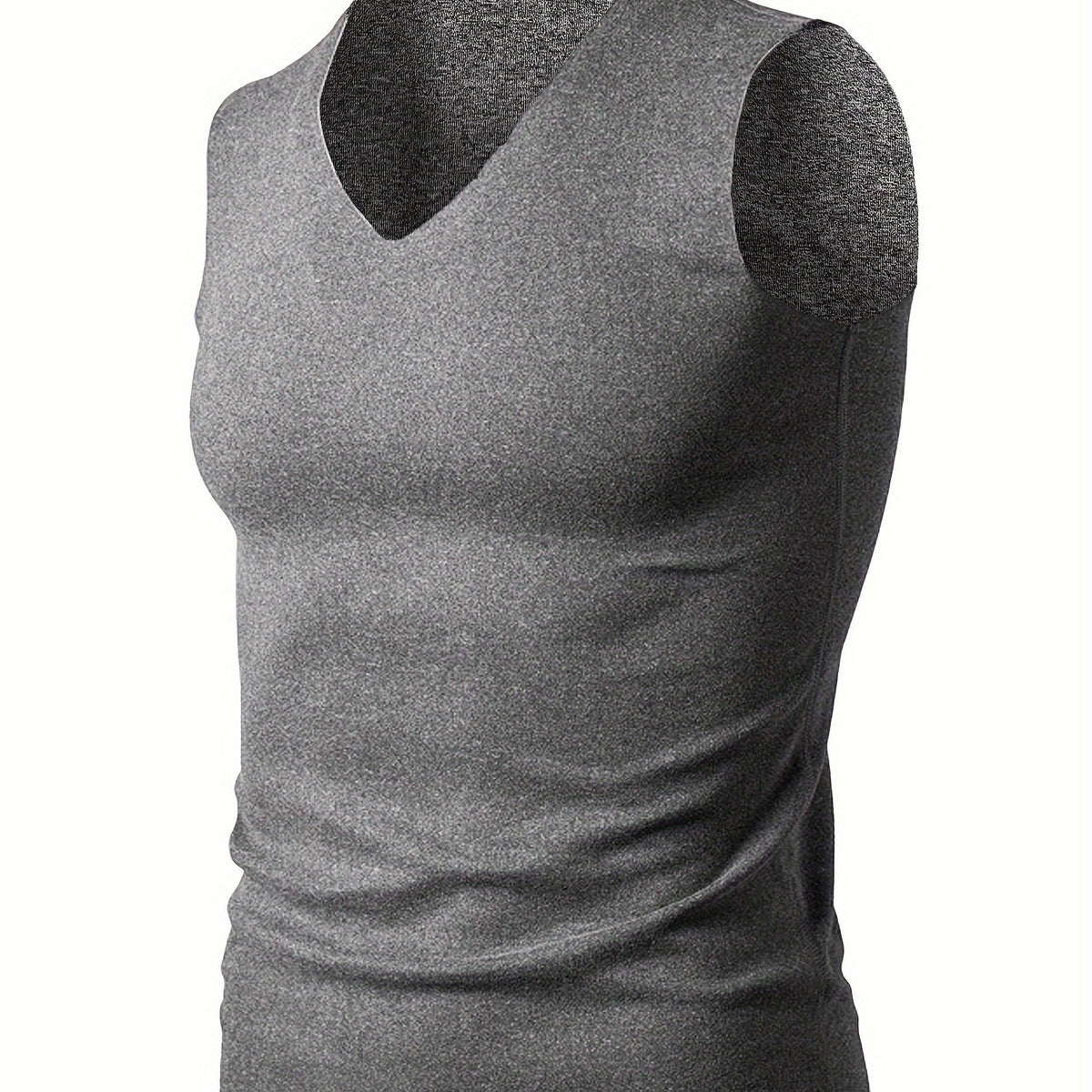 Men's Thickened Warm Underwear High Elastic Sleeveless Top