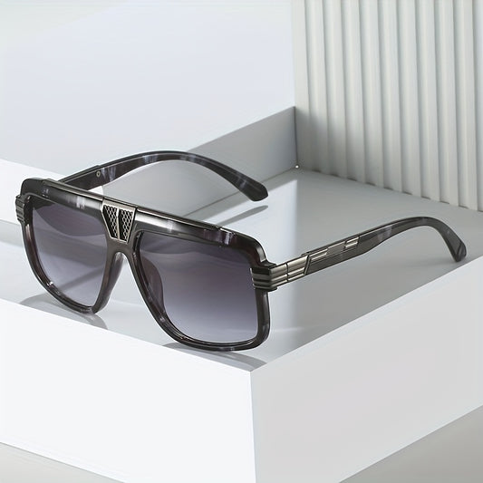 Men's Retro Sunglasses UV Protection Outdoor Beach Holiday Glasses Box