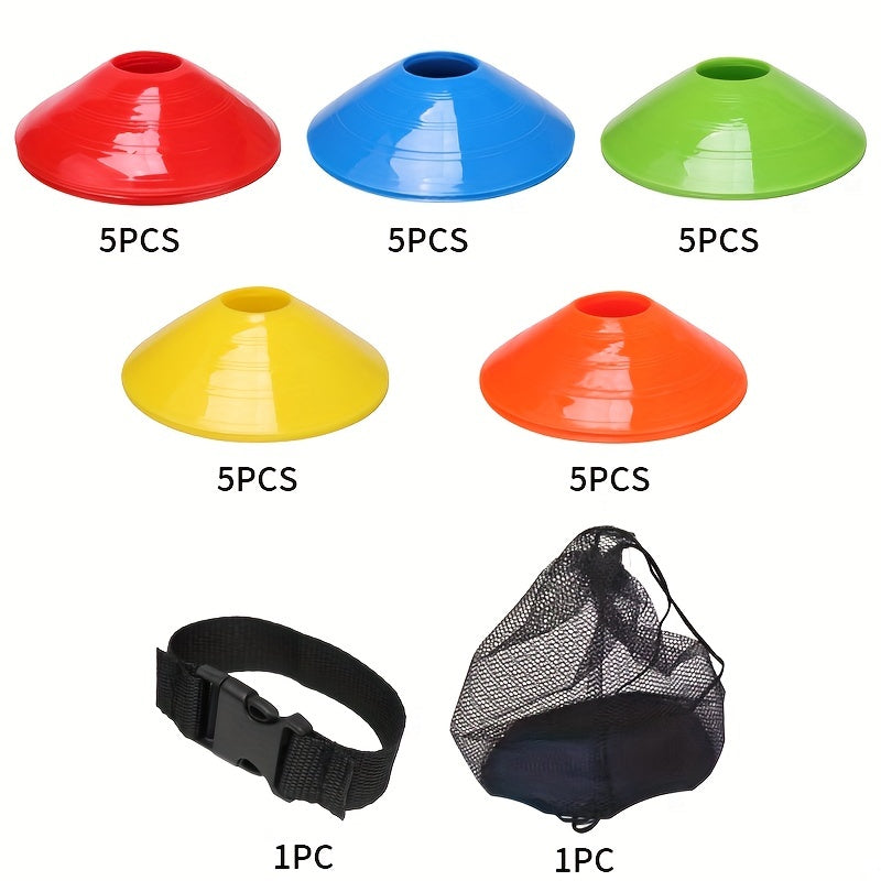 Thickened Football Training Equipment Agility Markers 50pcs