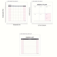 Weekly Monthly Work Planner Organizer with To-Do List and Goal Setting