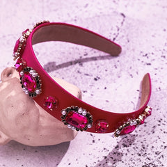 Faux Pearl Crystal Head Band Hair Accessories Head Jewelry
