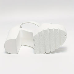 Women's Platform Sandals Open Toe Chunky Heel Shoes