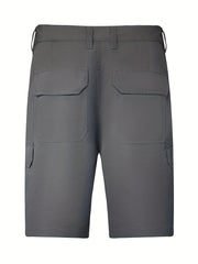 Men's Waterproof Cargo Shorts for Summer Outdoor Activities