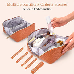 Large Capacity Travel Cosmetic Bag Waterproof Portable Multifunctional Bag