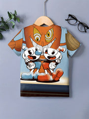 Boy's Cartoon Graphic T shirt 3D Print Tee Kid's Clothing