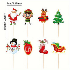 Christmas Letter Banner Xmas Party Decoration Paper Garland Year Gift