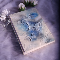 Resin Butterfly Diary A5 Relief Loose leaf Handbook
