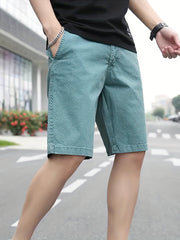 Men's Plaid Cargo Shorts for Summer Outdoor Activities