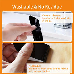 16pcs Reusable Rug Stickers Non slip Removable Anti-curl Rug Handles