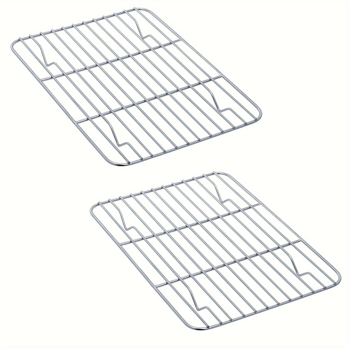 Stainless Steel Baking Rack Set 201 Mesh - Large & Small - 2 Racks
