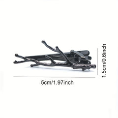 Tree Branch Shaped Tie Clip Gift For Men