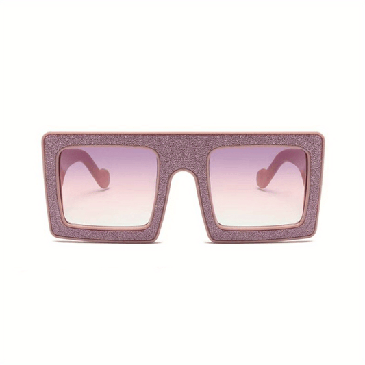 Men's Oversized Sun Protection Sunglasses Square AC Glasses
