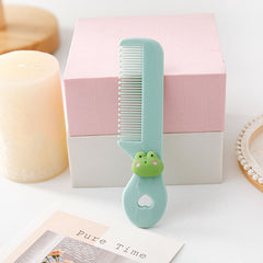 Mini Cartoon Plastic Hair Brush Portable Small Hair Comb in Candy Colors