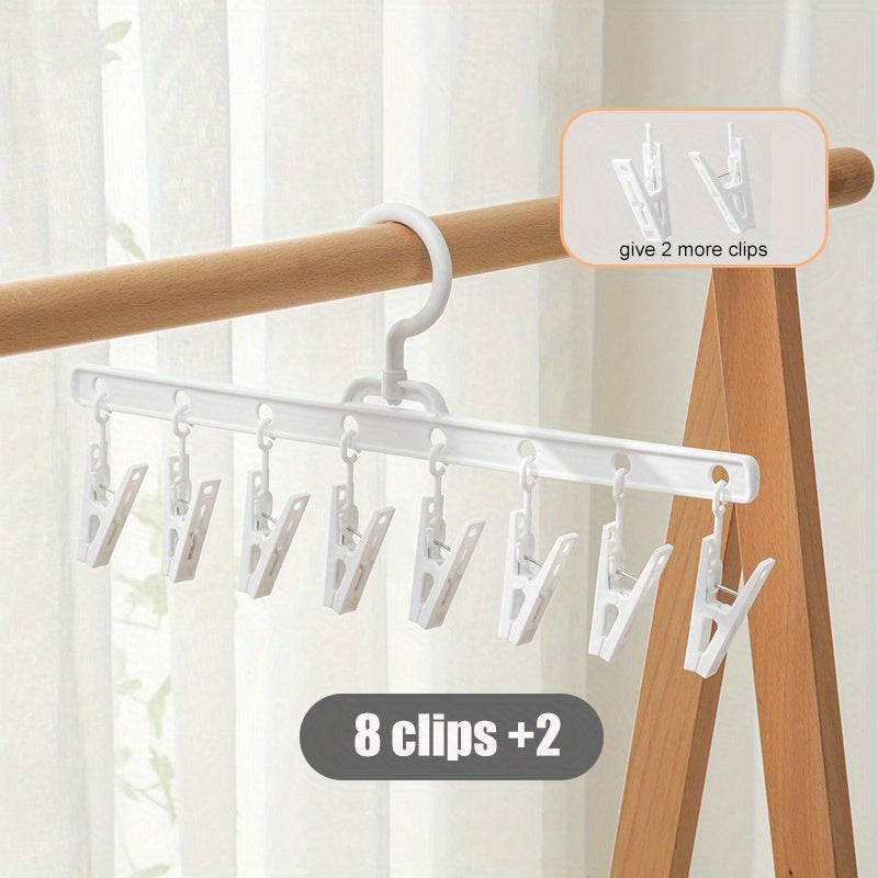 360 Degree Rotating Socks Storage Hanging Clips