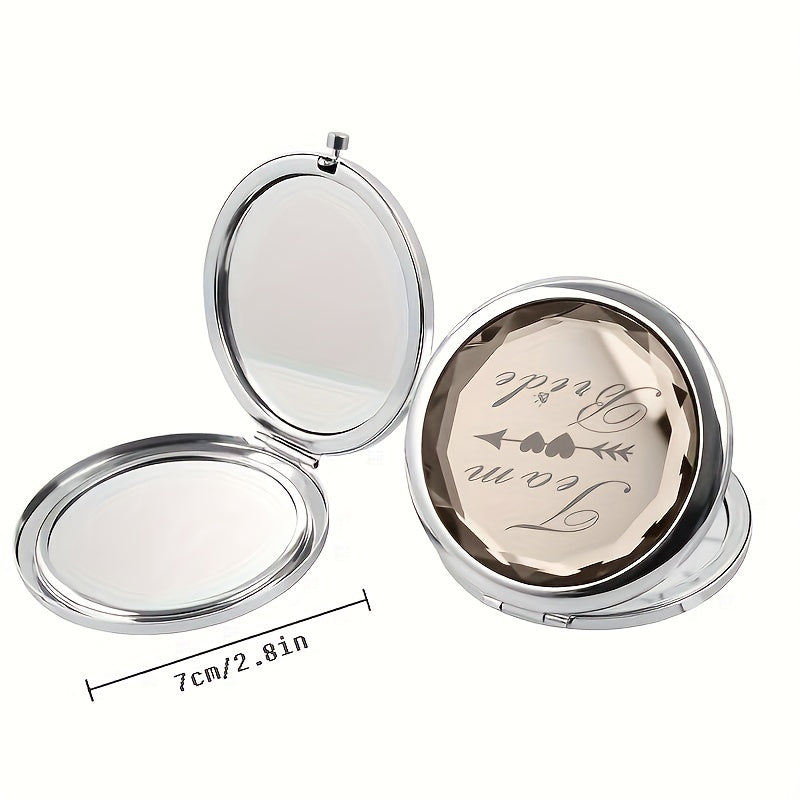 Bride Tribe Compact Makeup Mirror for Bachelorette Party