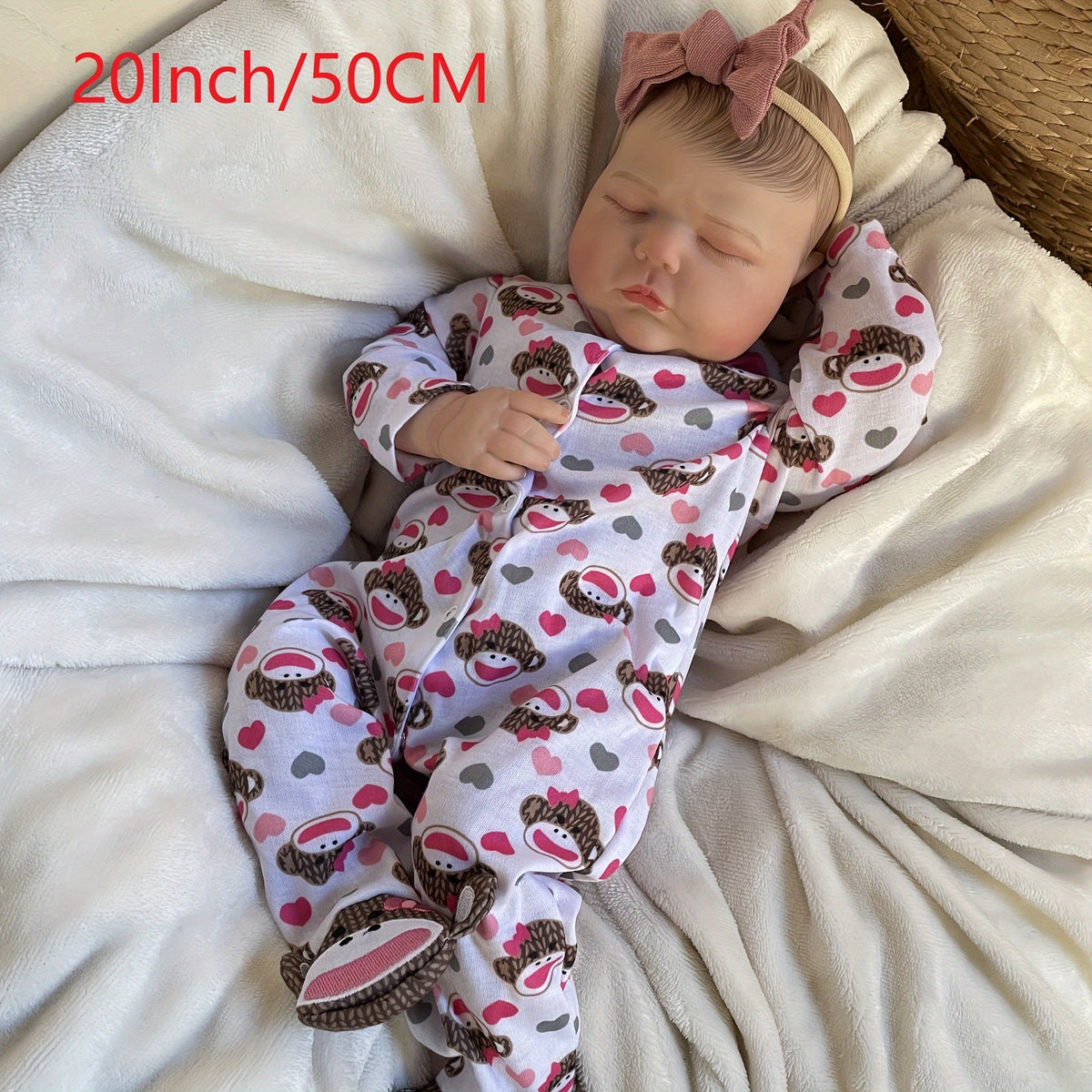 20" Reborn Dolls Soft Vinyl Doll Family Christmas