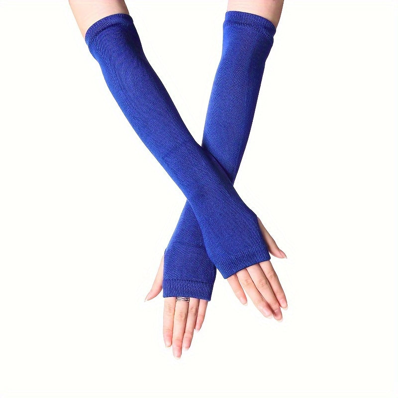 Winter Fingerless Mittens For Men And Women Sport Gloves