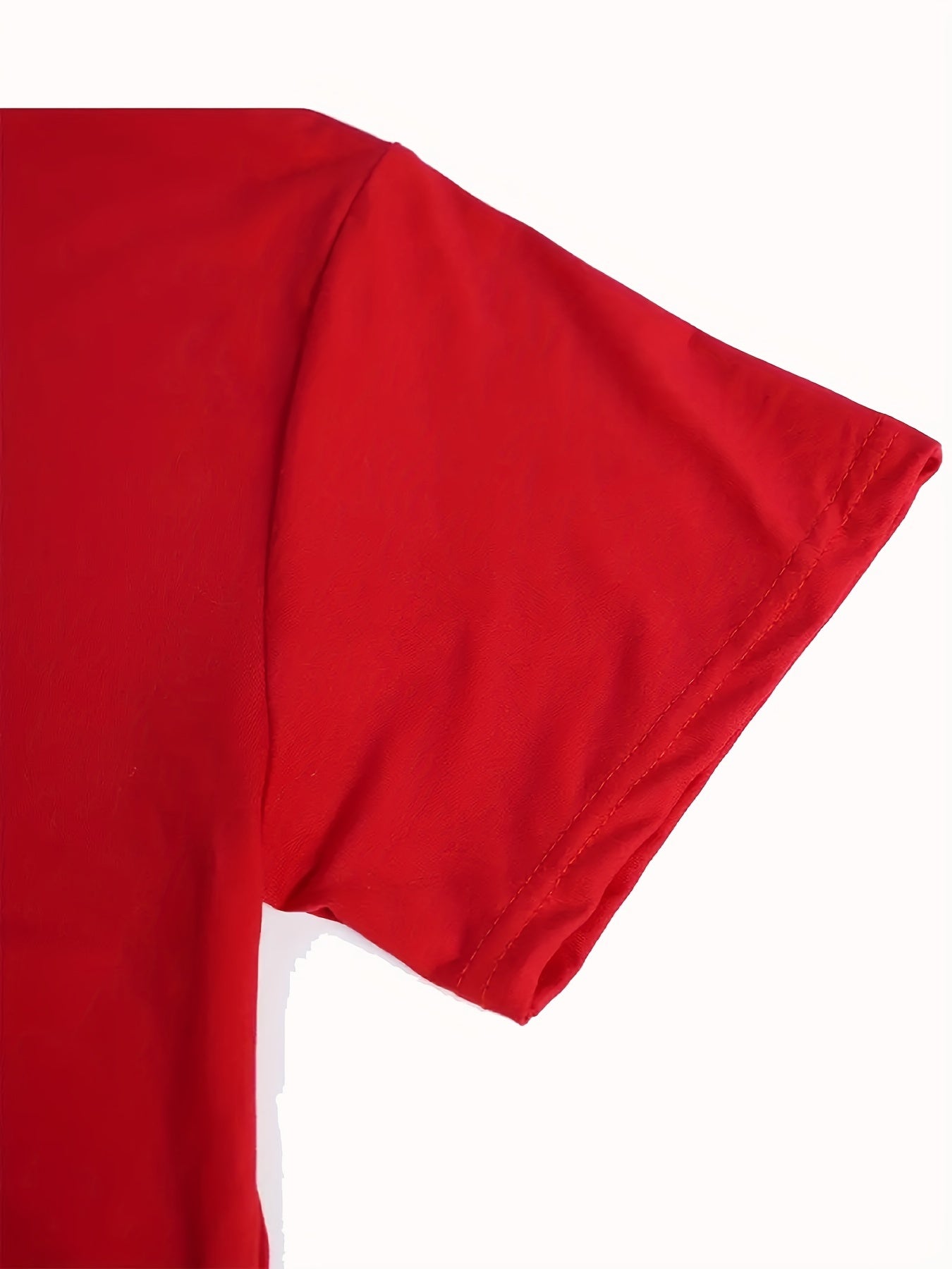 Letter Graphic Loose Casual T Shirt Short Sleeve Soft Tee Women's Clothing