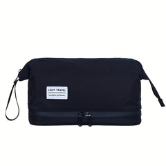 Large Capacity Travel Toiletry Bag with Multiple Compartments