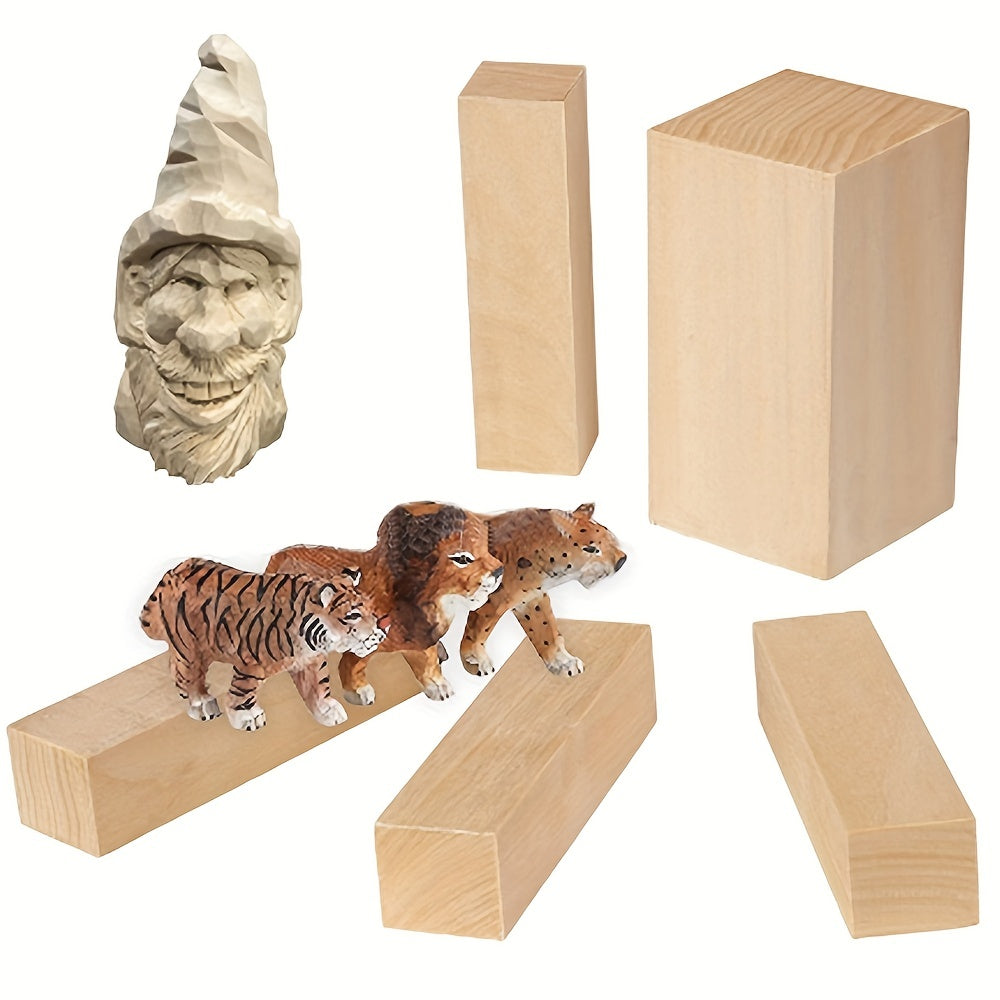 Wood Carving Practice Set Basswood Model Building