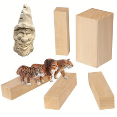 Wood Carving Practice Set Basswood Model Building