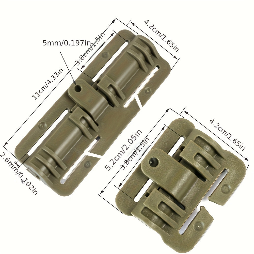 Molles Vest Quick Release Buckle Quick Disconnect Cummerbund Adapters