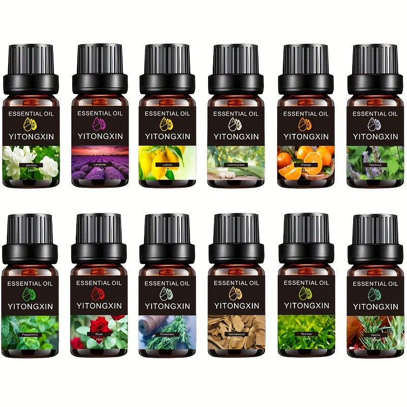 Essential Oils Relaxation Set - Strong Lasting Fragrance - Air Fresh