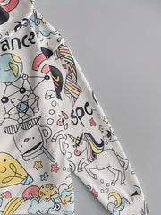 Graffiti 3D Print Sweatshirt Hoodie Boys Girls