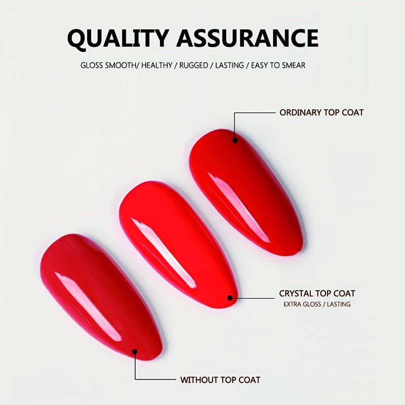 10ML High Gloss Diamond Top Coat Nail Gel