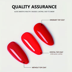 10ML High Gloss Diamond Top Coat Nail Gel
