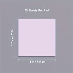Morandi Square Sticky Notes Hand tear 100 Sheets