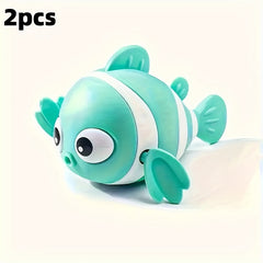 2 Clownfish Bath Toys for Indoor and Outdoor Play