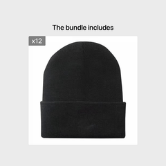 Unisex Knitted Winter Beanie Hat Lady Autumn Cap