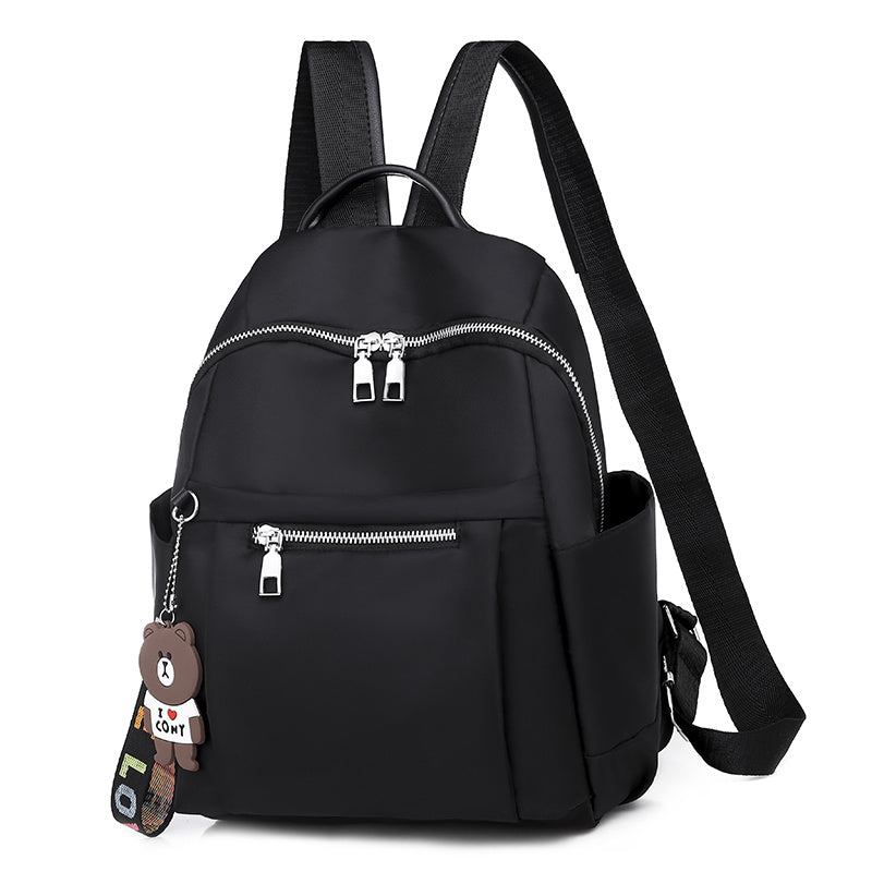 Zipper Backpack Adjustable Strap Casual Travel Backpack