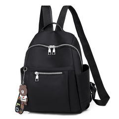Zipper Backpack Adjustable Strap Casual Travel Backpack