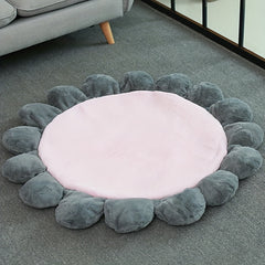 Kids Plush Toy Floor Mat Round Seat Cushion