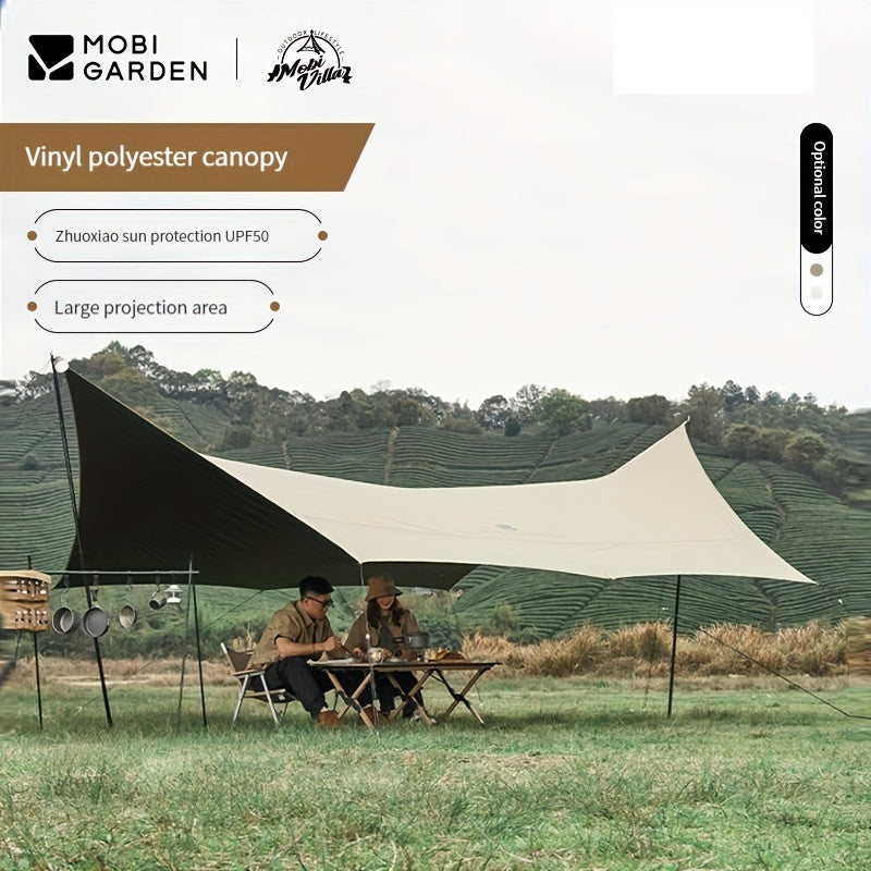 Durable Vinyl Canopy for Outdoor Camping
