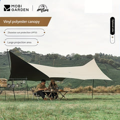 Durable Vinyl Canopy for Outdoor Camping