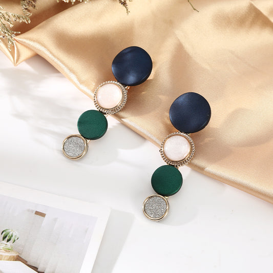 Macaron Crystal Hairpin Pair Duckbill Hairpins