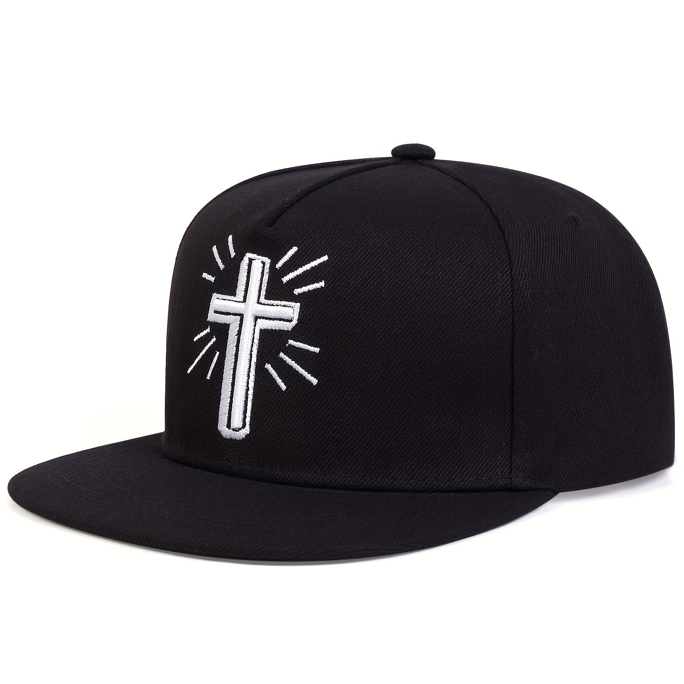 Glitter Cross Men's Hip Hop Hat